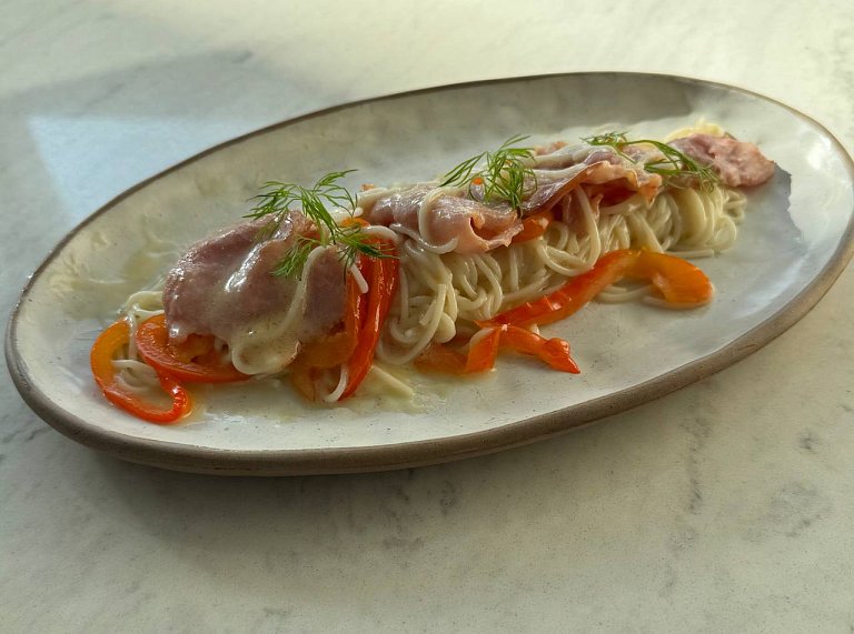 Л Паста с Тамбовским окороком